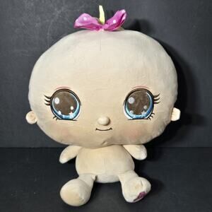Big Big Baby 18" Soft Plush Baby Doll Girl Talks Makes Sounds Soft Tested WORKS